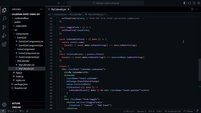 Build a Calendar App | React.js Tutorial | Common Challenges Faced by Developers смотреть онлайн