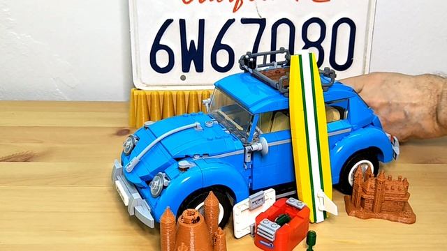 LEGO VW Beetle Creator 10252 Best Mods and Display Ideas with 3D Printing смотреть онлайн