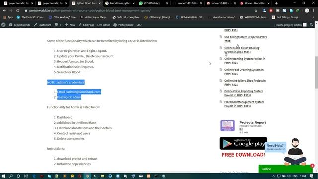 Python, Flask, Bootstrap And SQLite Project On Blood Bank Management System смотреть онлайн