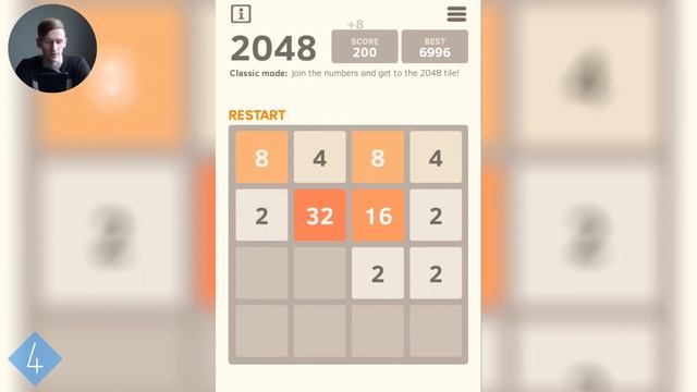 Обзор 2048 Number Puzzle game (iOS, Android) смотреть онлайн