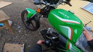 Собираю из коробки Новый Мопед(мотоцикл) Альфа Vento Riva CX 110cc. Все косяки сборки покажу здесь.