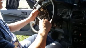 Замена подрулевого шлейфа, и как снять AIRBAG водителя