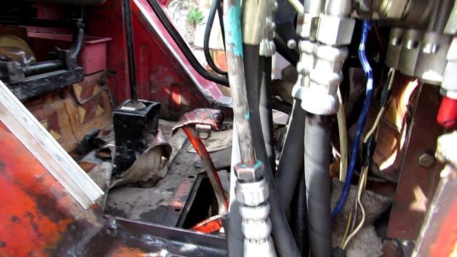 Т-25 Китайский распределитель. Последовательная схема установки. смотреть онлайн