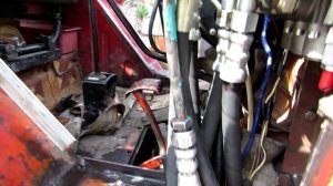 Т-25 Китайский распределитель. Последовательная схема установки.