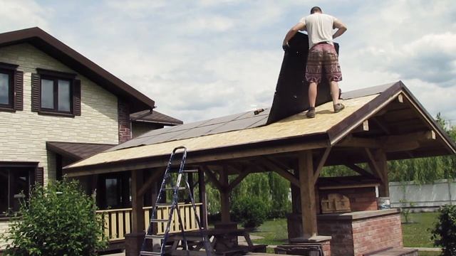 Летняя кухня своими руками | ЧАСТЬ 2 смотреть онлайн