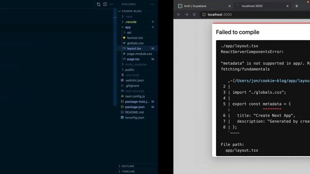 Delicious Server Component Cookies // Auth in the Next.js app directory смотреть онлайн