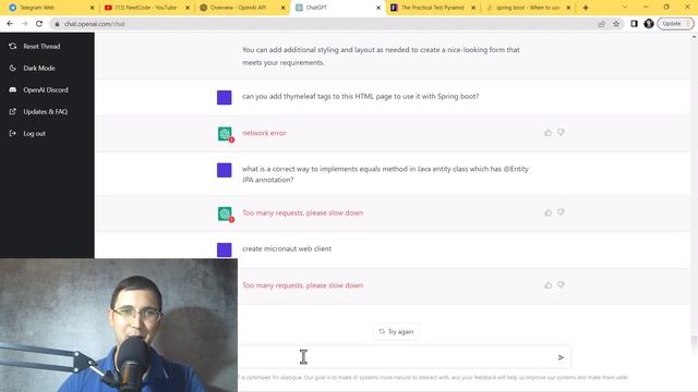 Заменит ли ChatGPT программистов? Тестирую как искуственный интеллект пишет Java код. смотреть онлайн