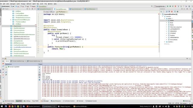 Java EE 129: EJB 7: Async смотреть онлайн