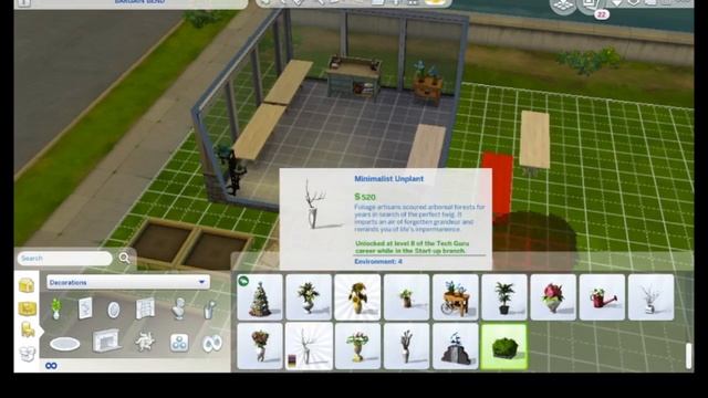 The Sims 4 Greenhouse Build смотреть онлайн