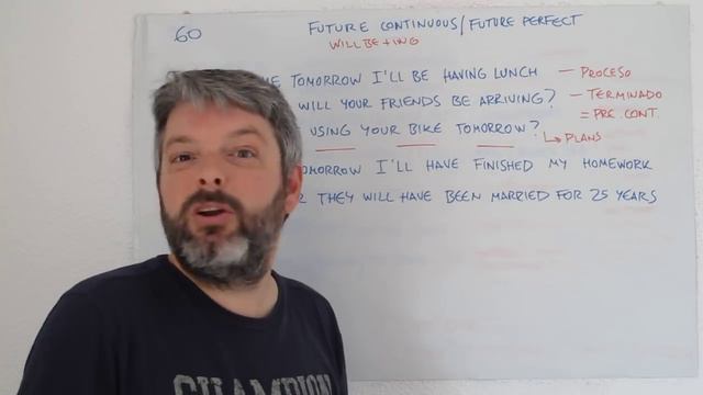 Future perfect & continuous. Aprende inglés con Marcos (60) смотреть онлайн
