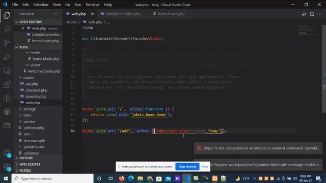 Laravel blog project class-1 | Programming topic смотреть онлайн