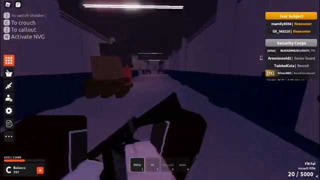 Site-006 Redux Red Wolves footage {Roblox : Site-006} смотреть онлайн