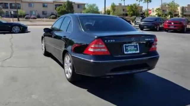 2004 Mercedes-Benz C230 Kompressor for sale in FOUNTAIN HILLS, AZ смотреть онлайн