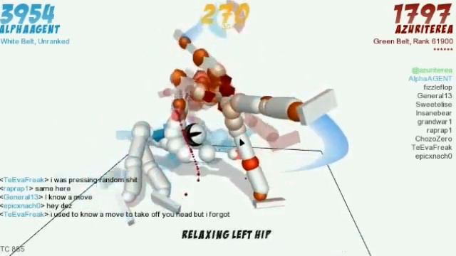 RAGDOLL FIGHTING - Toribash with viewers - (Part 2) смотреть онлайн