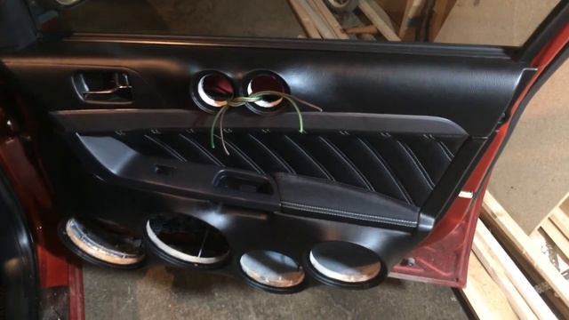 #АВТОЗВУК LANCER X - ДВЕРНЫЕ КАРТЫ ПОД ФРОНТ ''Установка - Финальный вид'' смотреть онлайн