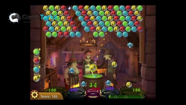 Bubble Witch Saga Android & iPhone / iPad (iOS) GamePlay смотреть онлайн