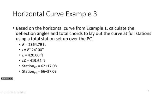 CE 241 Lecture 21: Horizontal Curves, Part II [Staking Out Curves] (2023.11.01) смотреть онлайн
