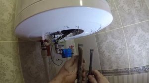 ЧИСТКА ВОДОНАГРЕВАТЕЛЯ Gorenje GBF100/UA , ПОСЛЕ ТРЕХ ЛЕТ ЭКСПЛУАТАЦИИ