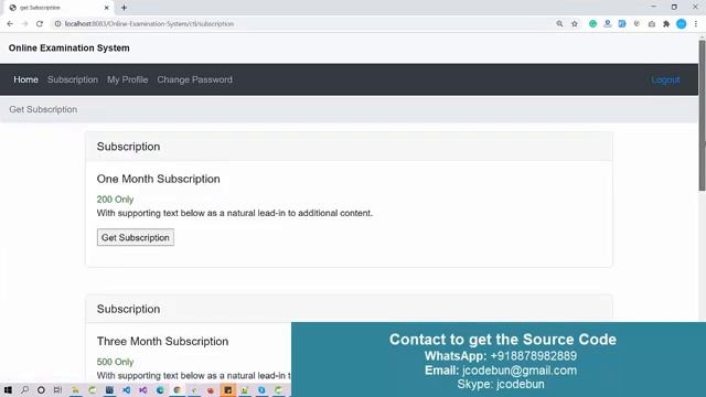 Online Examination Project in java using spring and hibernate with source code смотреть онлайн