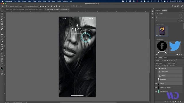 Learn How to Download & Edit iPhone Mockups | Photoshop Tutorial 2021 #photoshop смотреть онлайн