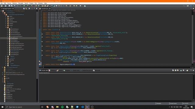Minecraft Modding Tutorial 1.15 | Episode 39 - Fluids смотреть онлайн