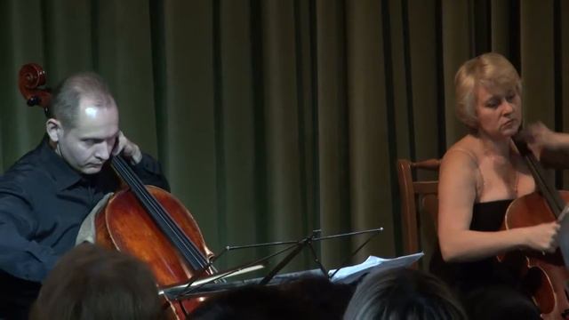 Ансамбль виолончелистов СПб, джаз и классика 12 марта 2016 смотреть онлайн
