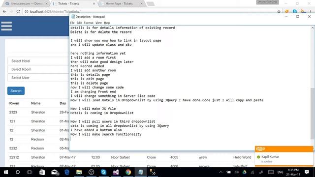 Live Web Development by using ASP.NET C# смотреть онлайн