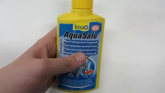 Кондиционер для аквариумной воды tetra aquasafe! смотреть онлайн