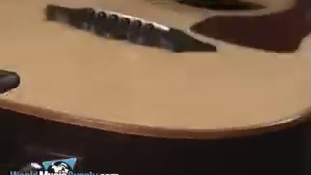 Washburn Acoustic/Electric Guitar D56SWCE Demo смотреть онлайн