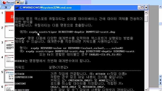 [12장 문서의 데이터를 옮겨 볼까? - Oracle Utility] 1. Data Pump Export смотреть онлайн