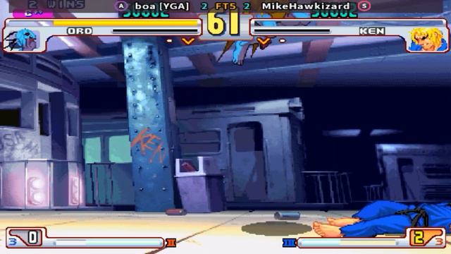 Street Fighter III 3rd Strike: Fight for the Future - boa [YGA] vs MikeHawkizard FT5 смотреть онлайн