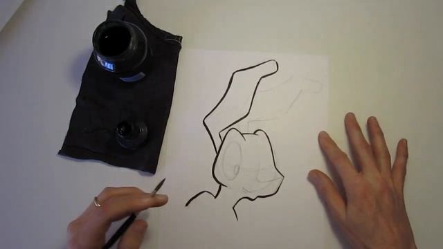 Jack Comics How-To 2: Inking with a Brush смотреть онлайн