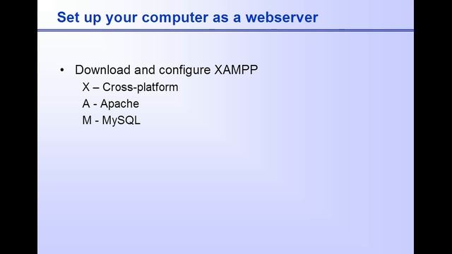 The Ultimate Web Development Course 03-01: Introducing XAMPP смотреть онлайн