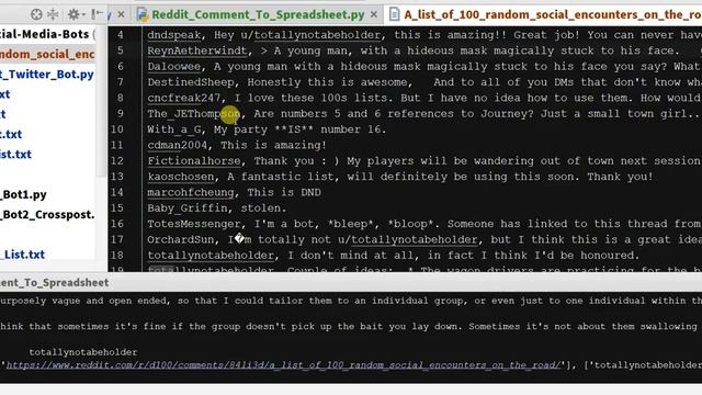 Reddit Bot Collect Threads Comments Save To File - Completed смотреть онлайн