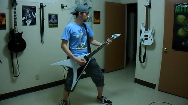 Metallica "Dyers Eve" Rhythm Guitar Cover смотреть онлайн