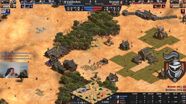Age of Empires 2: T90 Titans League Silver, ronda de 72 смотреть онлайн