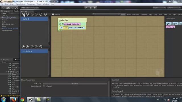 Unity 3d : Как легко создать РПГ (RPG) - Часть 9 - Скиллы смотреть онлайн