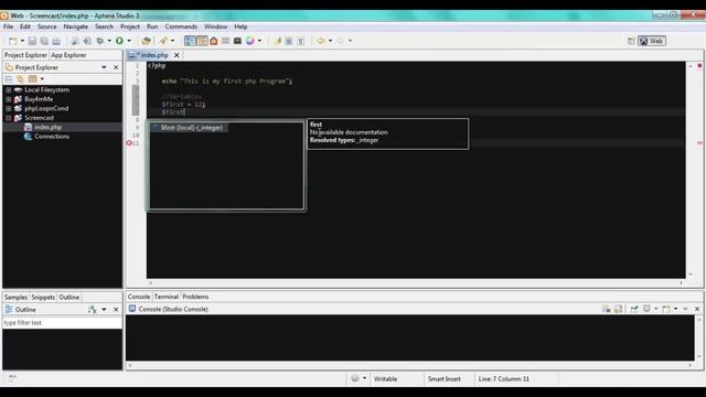 (2) PHP: Variables and Functions смотреть онлайн