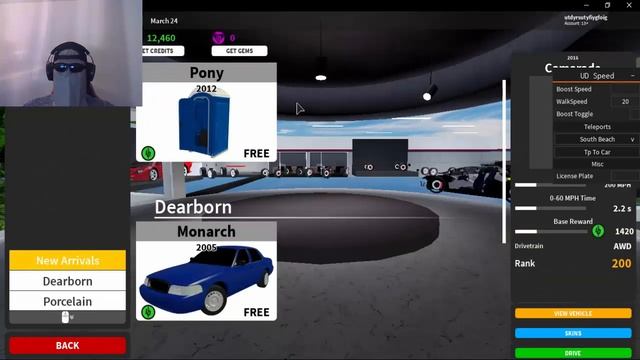 Roblox - Ultimate Driving - OP GUI! смотреть онлайн
