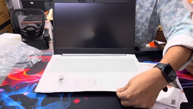 Lenovo ideapad slim 3 laptop box opening review смотреть онлайн