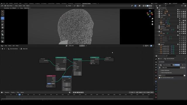 Recreating the opening scene from foundation using blender | Geometry nodes смотреть онлайн