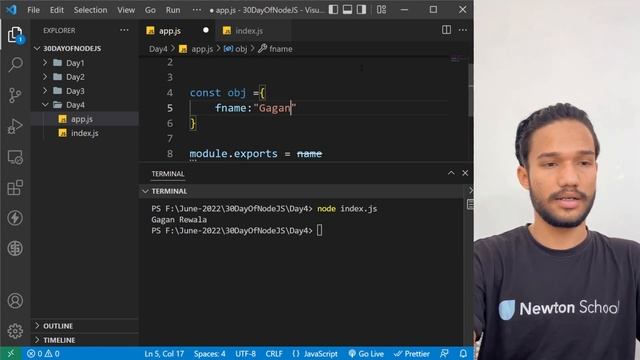 # Day4: Understanding Module.exports & Exports in Node JS| 30 Days Of Nodejs Coding Challenge| Gaga смотреть онлайн