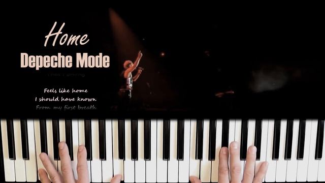 Depeche Mode Home Easy Piano Cover смотреть онлайн