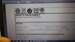 Выбор масла ATF в АКПП VAG 09G/09K/09M Tiguan- AISIN TF60SN Рекомендация завода, аналоги. Мой выбор