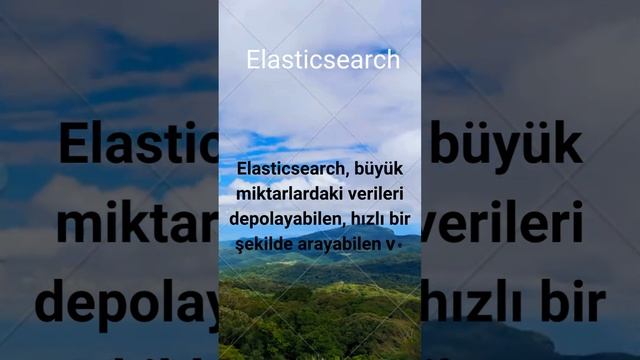 Elasticsearch nedir смотреть онлайн