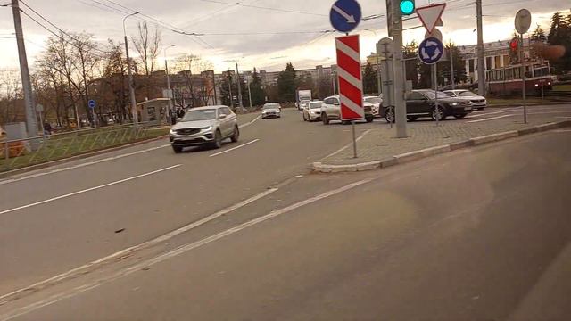 поездка на А40 автобусе лиаз 5292.67 до старых производственников Нижний Новгород смотреть онлайн