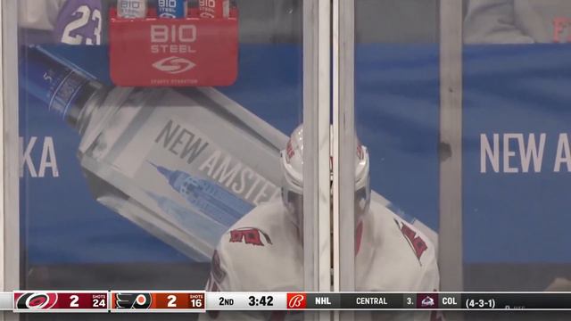 Sebastian Aho Doesn't Agree With Crosschecking Penalty Against Tony DeAngelo смотреть онлайн