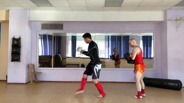 Техника тайского бокса ? #скрутка #подсечка #брюсли #ипман #кунгфу смотреть онлайн