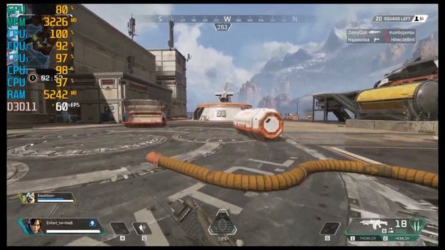 AMD A8 9600 & GTX 1050ti 4Gb - Apex Legends - Gameplay Benchmark Test смотреть онлайн