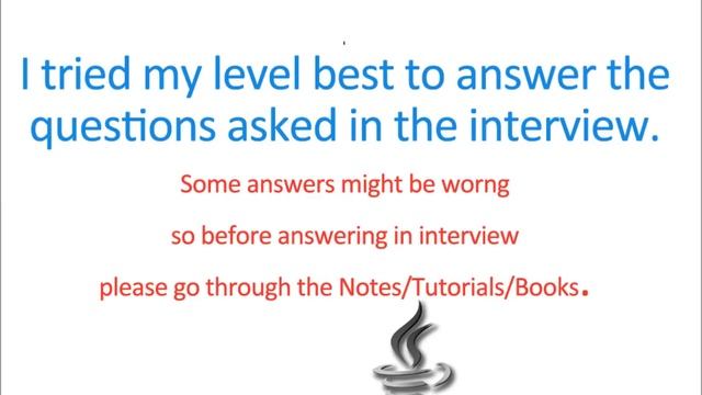 Java Telephonic Interview | NIIT Technologies смотреть онлайн